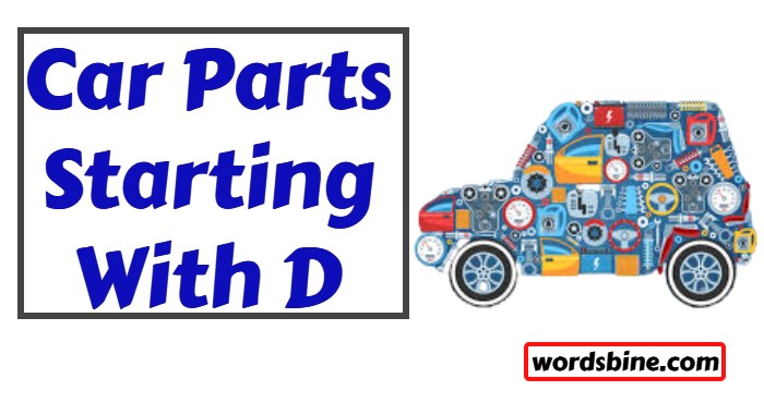 Car Parts Starting With D